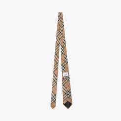 Check Silk Tie