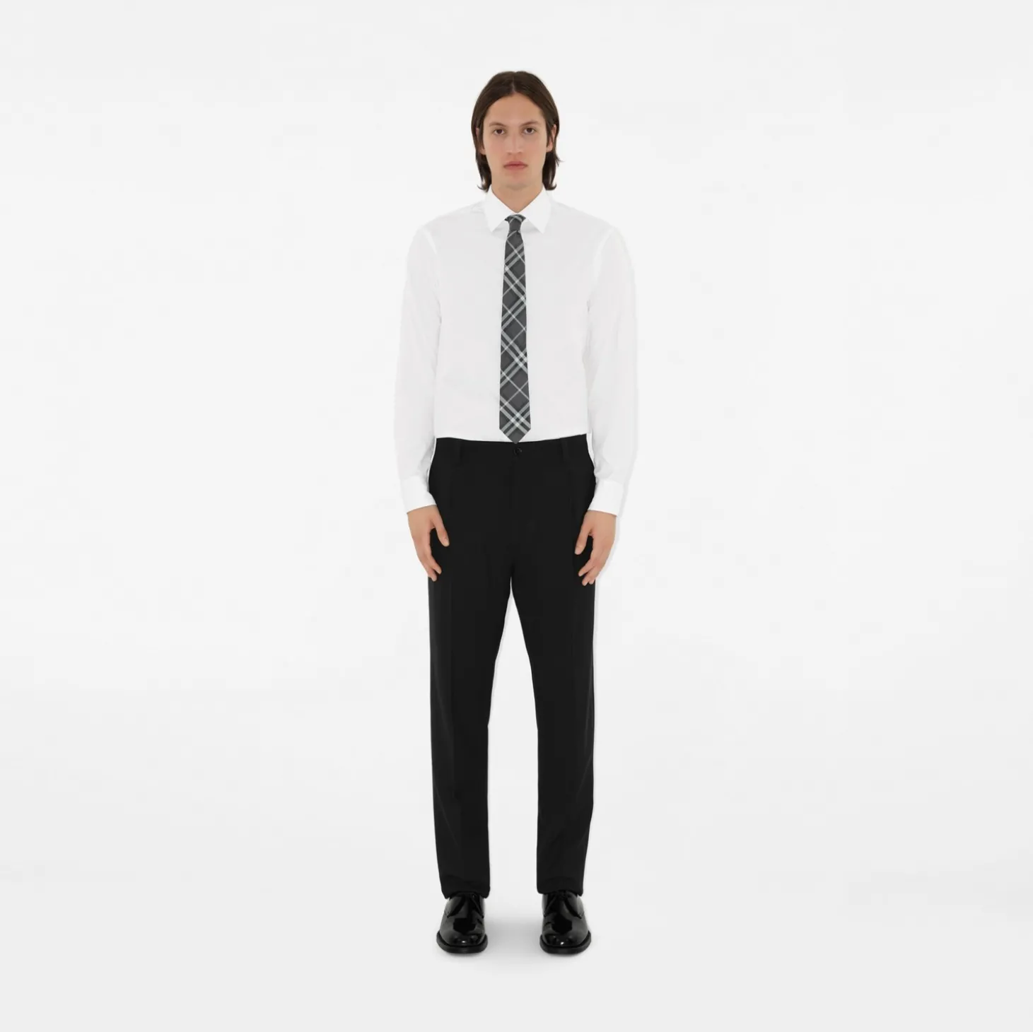 Check Silk Tie