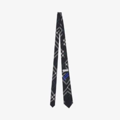 Check Silk Tie
