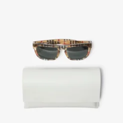 Check Square Sunglasses