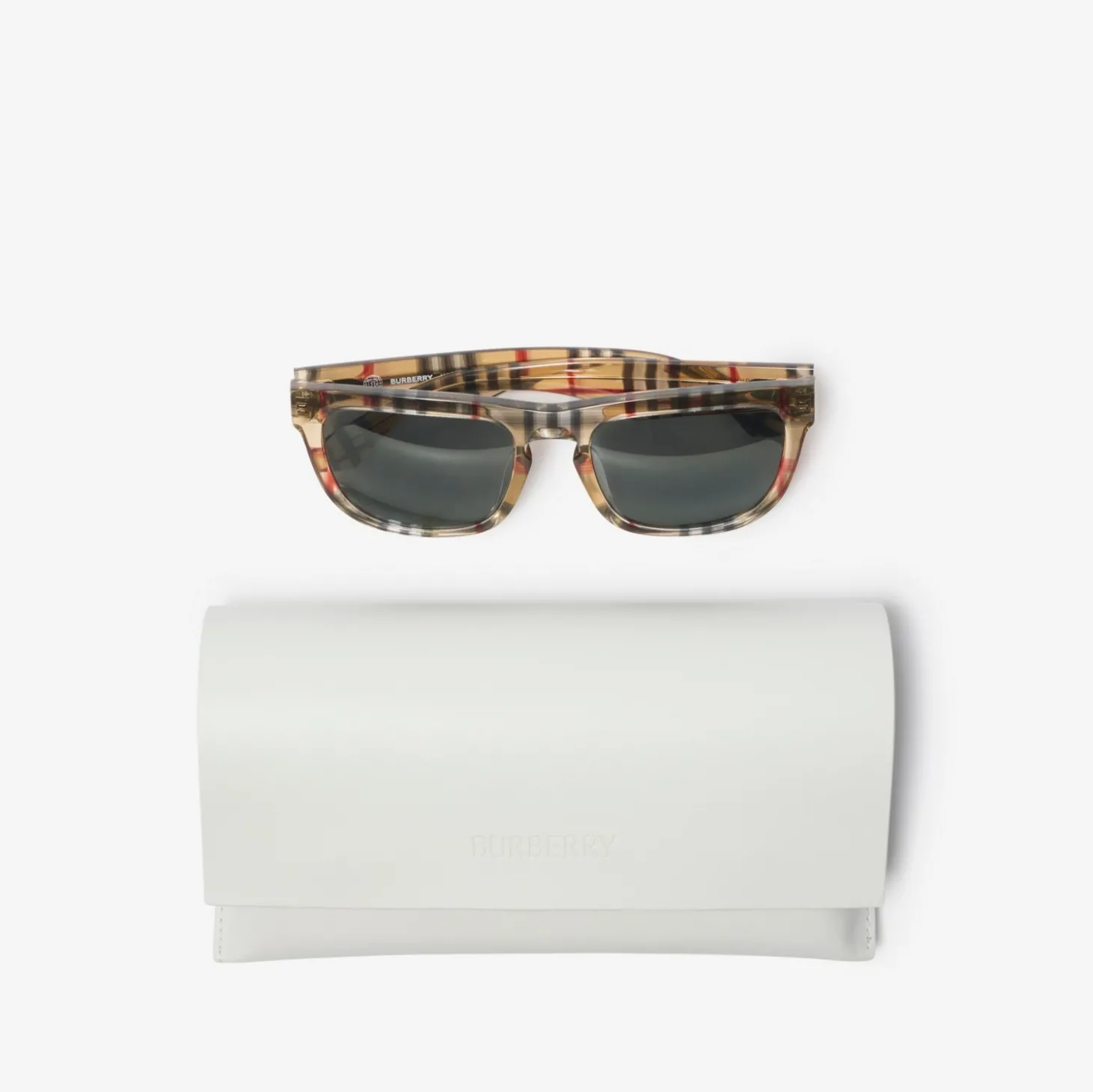 Check Square Sunglasses