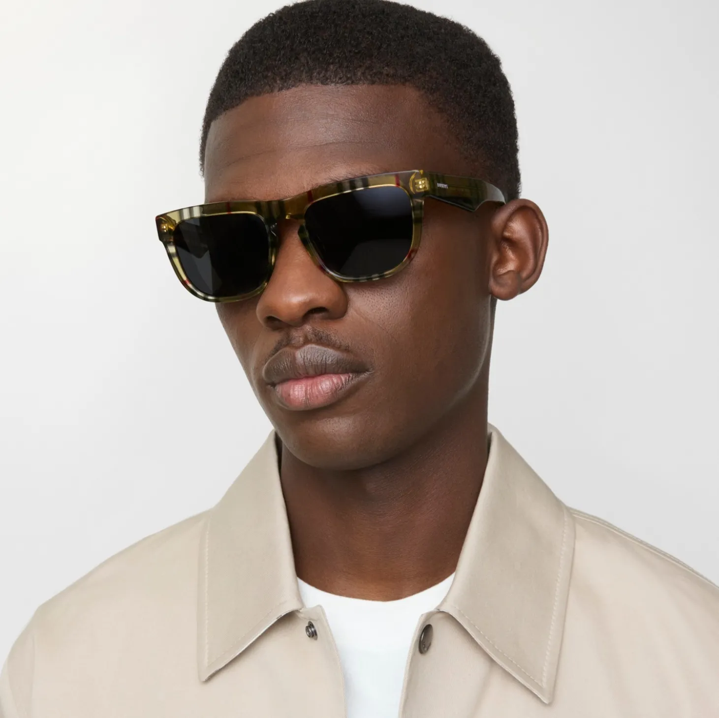 Check Square Sunglasses