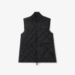 Check-stitch Nylon Devonside Gilet