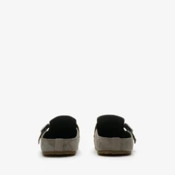 Check Suede Urchin Clogs