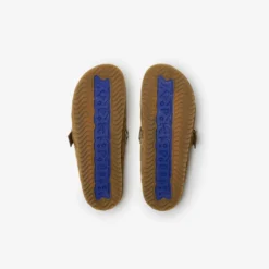 Check Suede Urchin Clogs