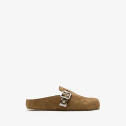 Check Suede Urchin Clogs