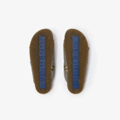 Check Suede Urchin Sandals