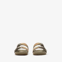 Check Suede Urchin Sandals