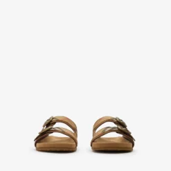 Check Suede Urchin Sandals