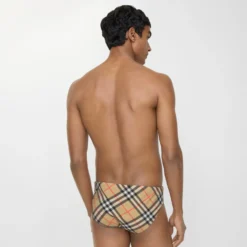 Check Swim Briefs