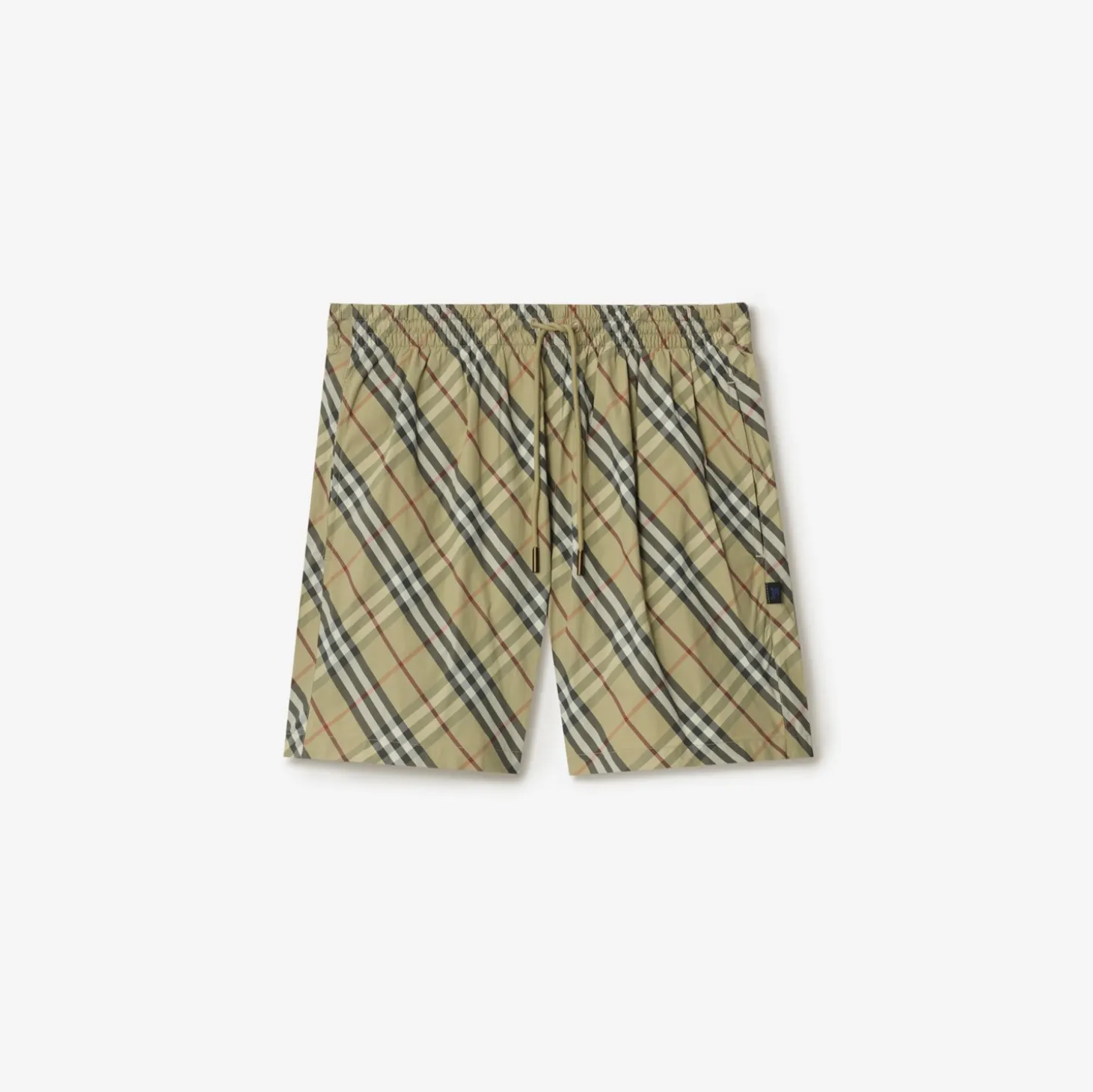 Check Swim Shorts