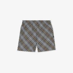 Check Swim Shorts