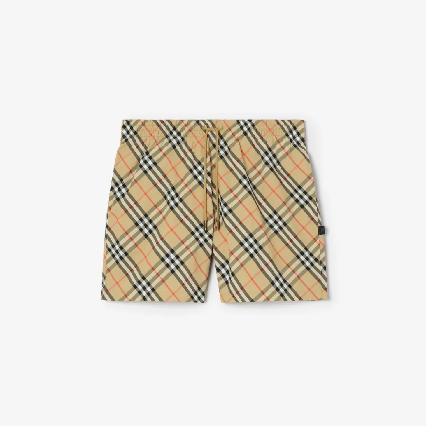 Check Swim Shorts