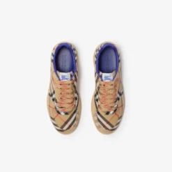 Check Terrace Sneakers
