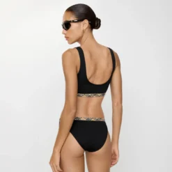 Check Trim Bikini Briefs