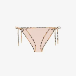 Check Trim Bikini Briefs