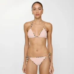 Check Trim Bikini Briefs