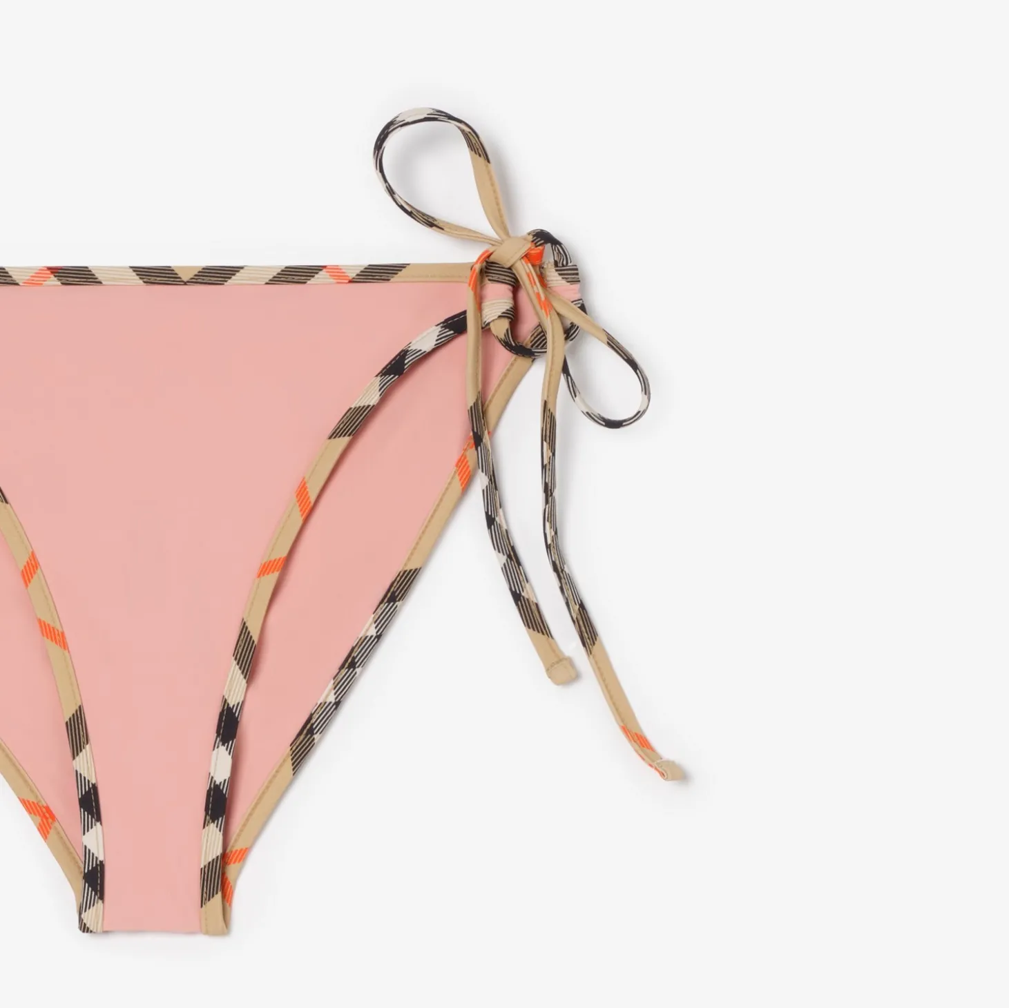 Check Trim Bikini Briefs