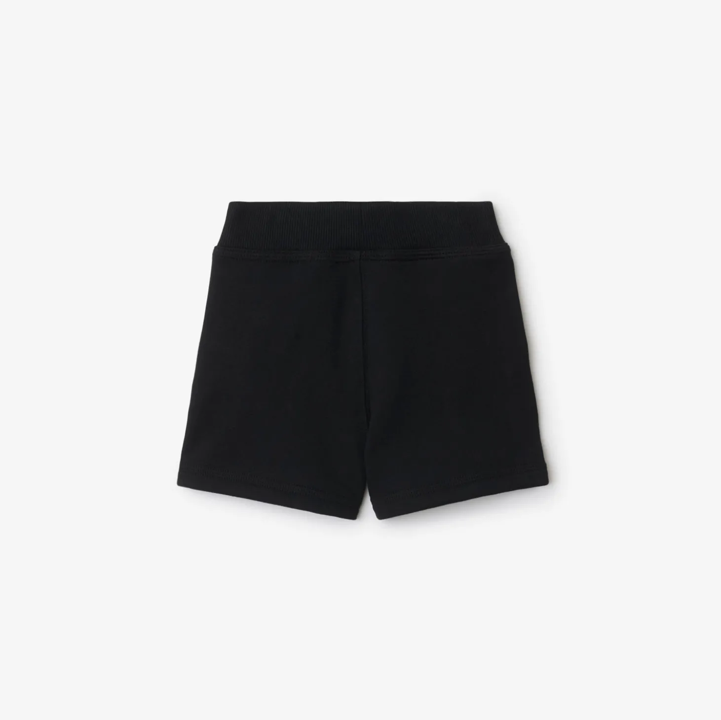 Check Trim Cotton Shorts
