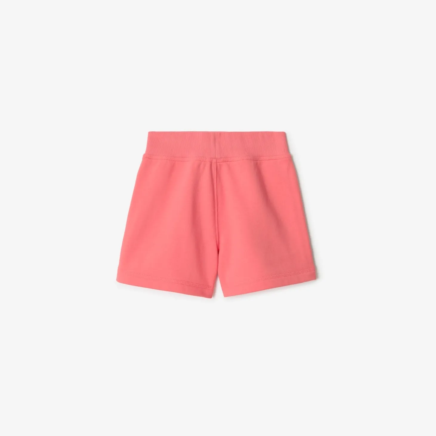 Check Trim Cotton Shorts