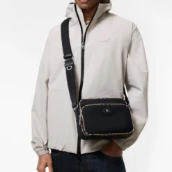 Check Trim Crossbody Bag