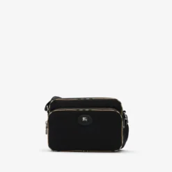 Check Trim Crossbody Bag