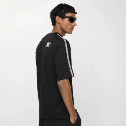 Check Trim Jersey T-shirt