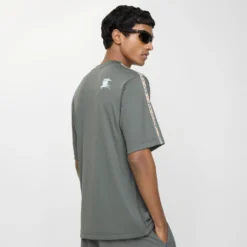Check Trim Jersey T-shirt