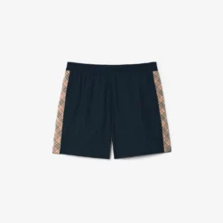 Check Trim Swim Shorts