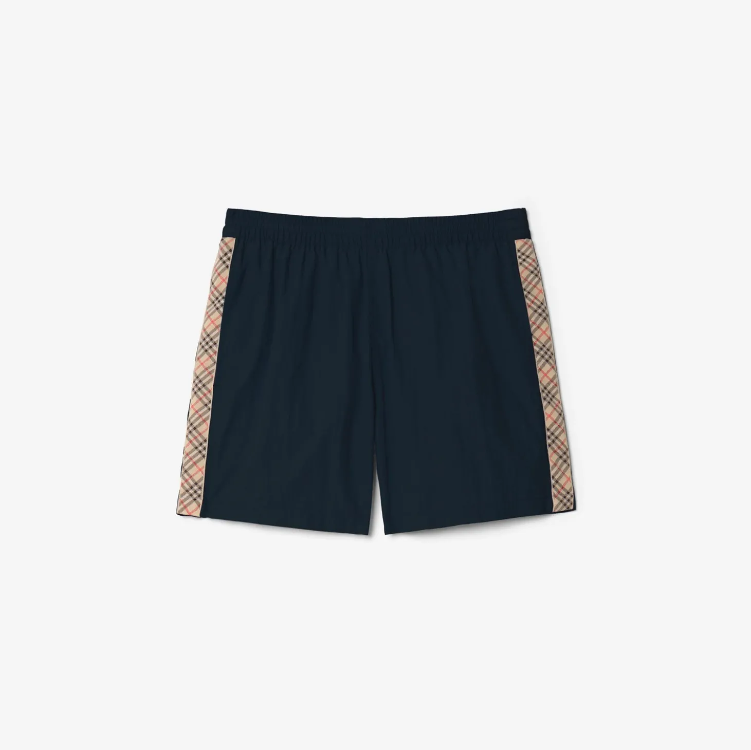 Check Trim Swim Shorts