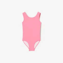 Check Trim Swimsuit