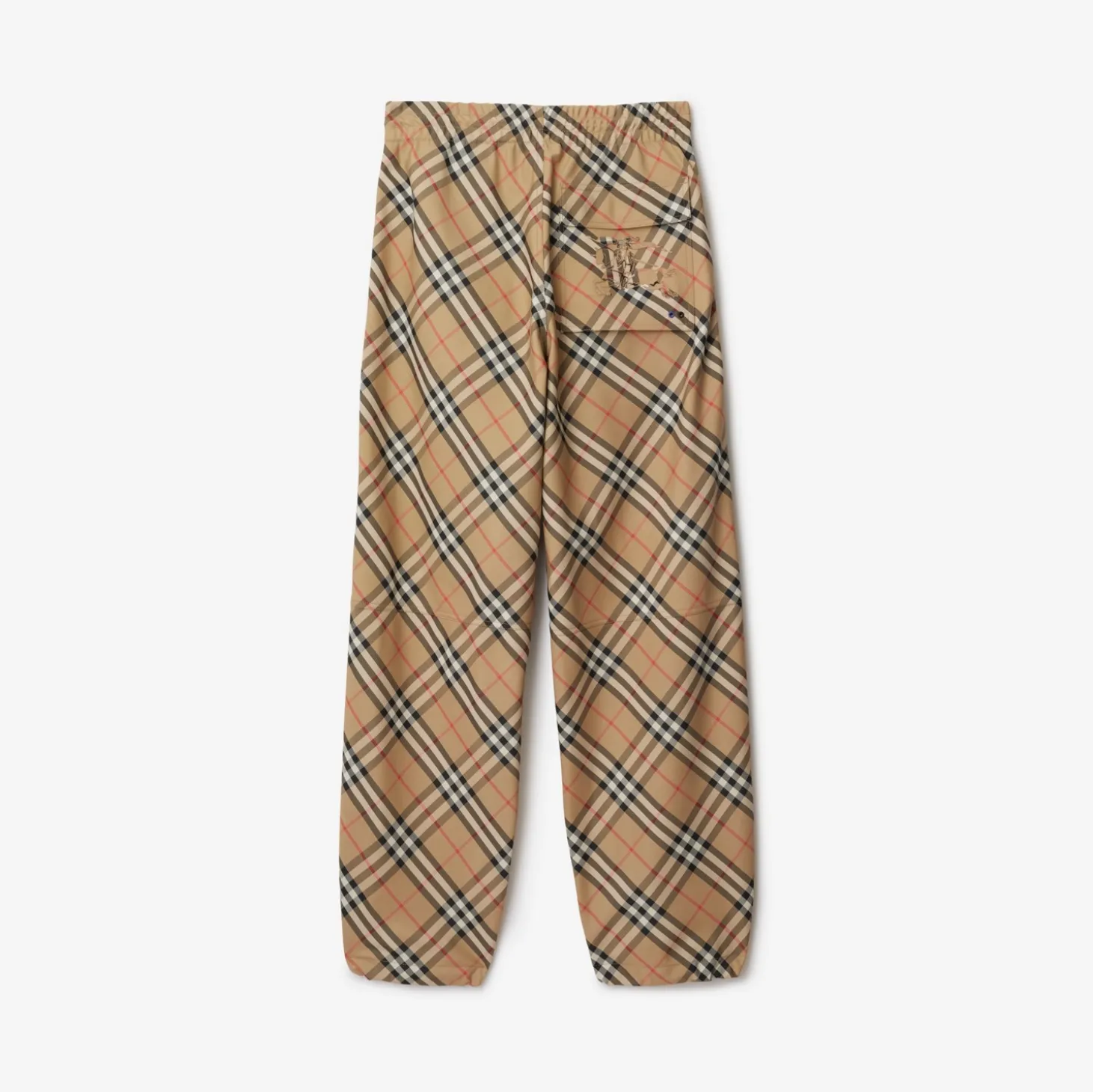 Check Twill Trousers