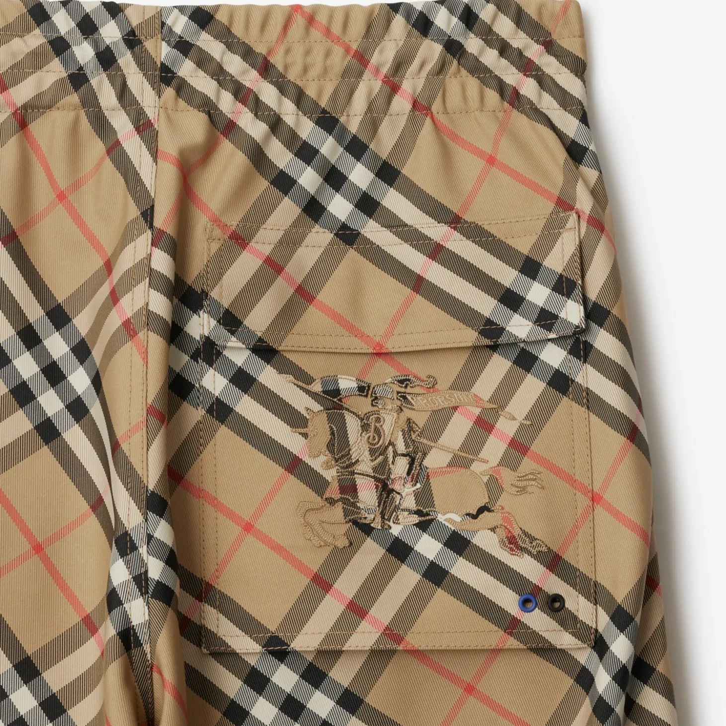 Check Twill Trousers