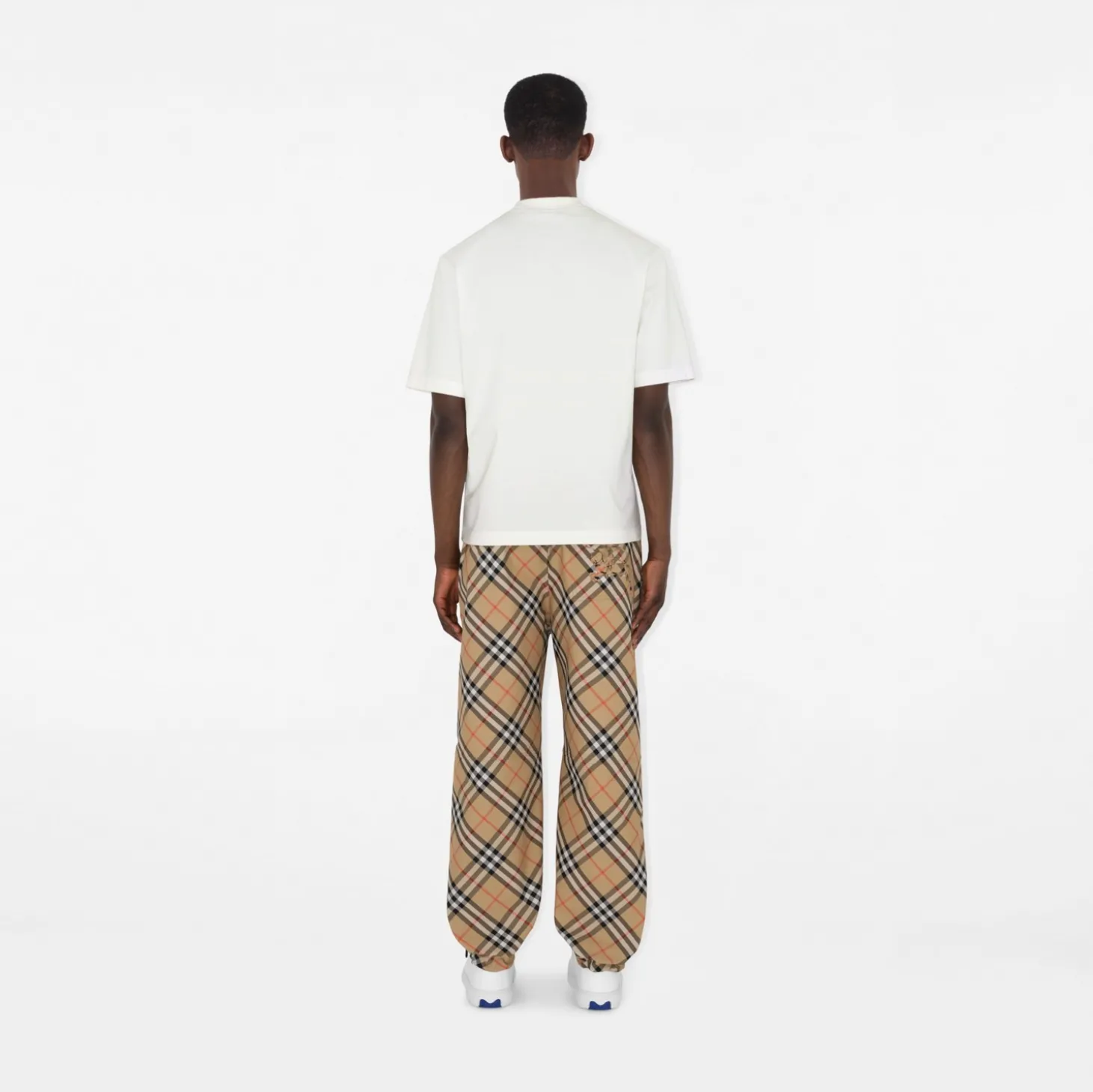 Check Twill Trousers