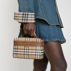 Check Vanity Bag