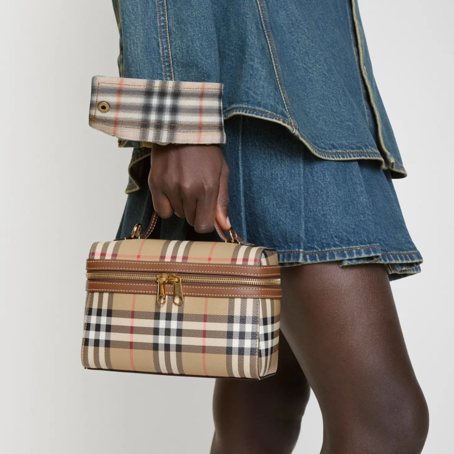 Check Vanity Bag