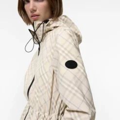 Check Whitstable Hooded Jacket