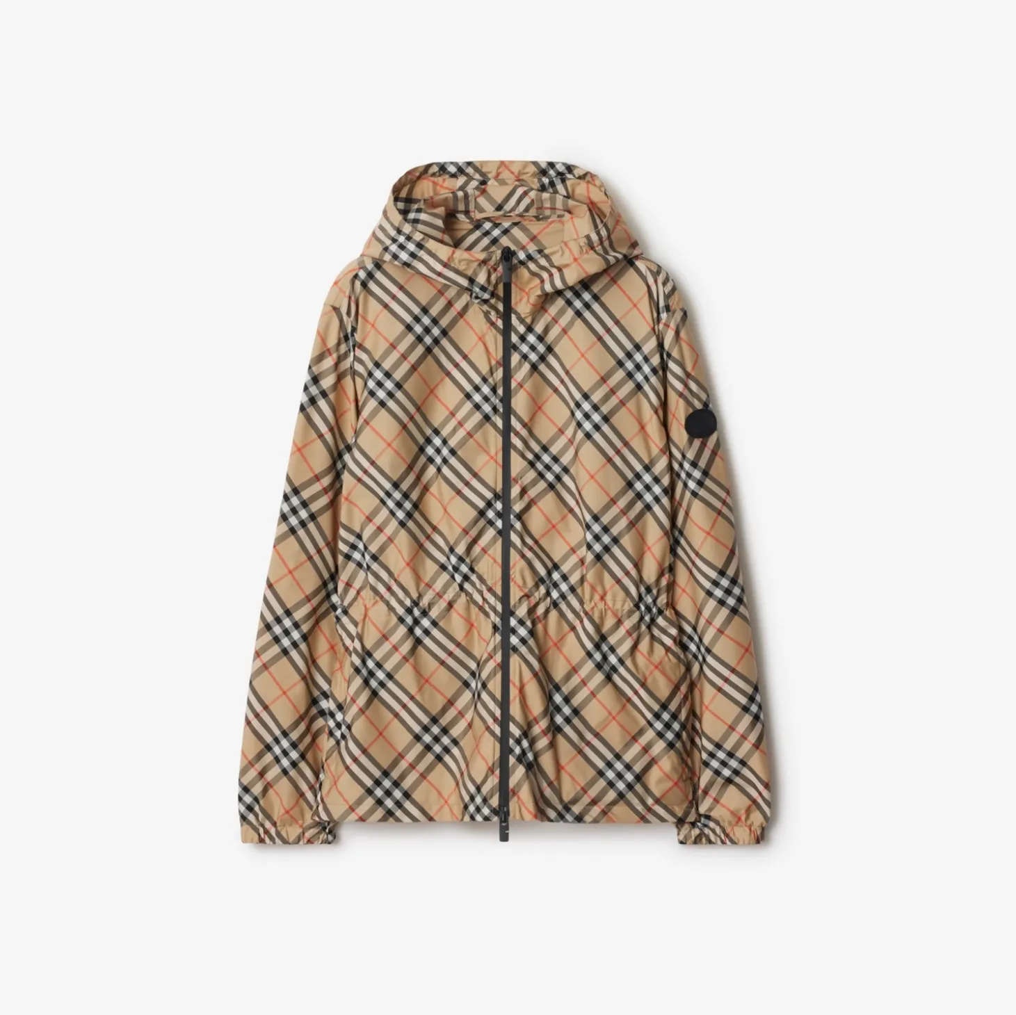 Check Whitstable Hooded Jacket