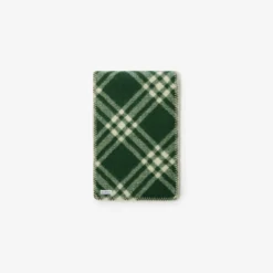 Check Wool Scarf
