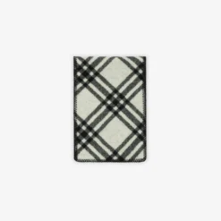 Check Wool Scarf