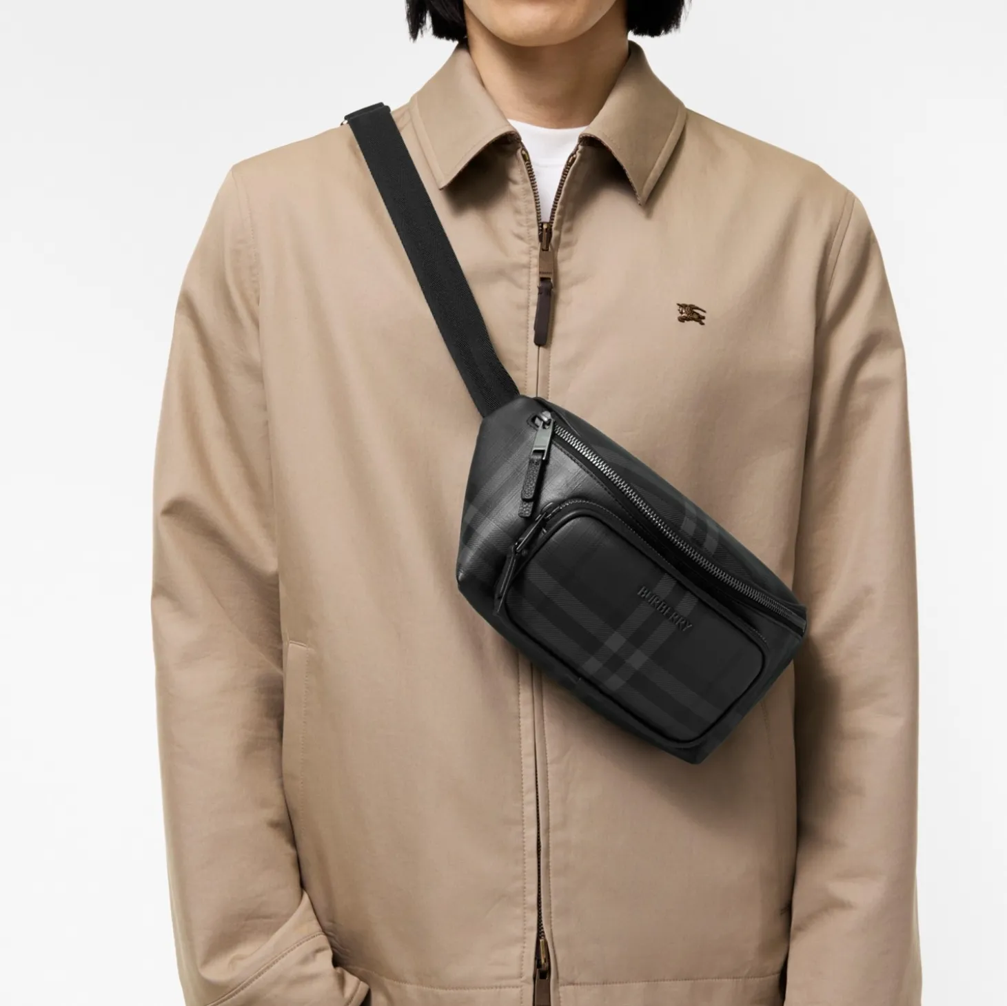City Check Belt Bag