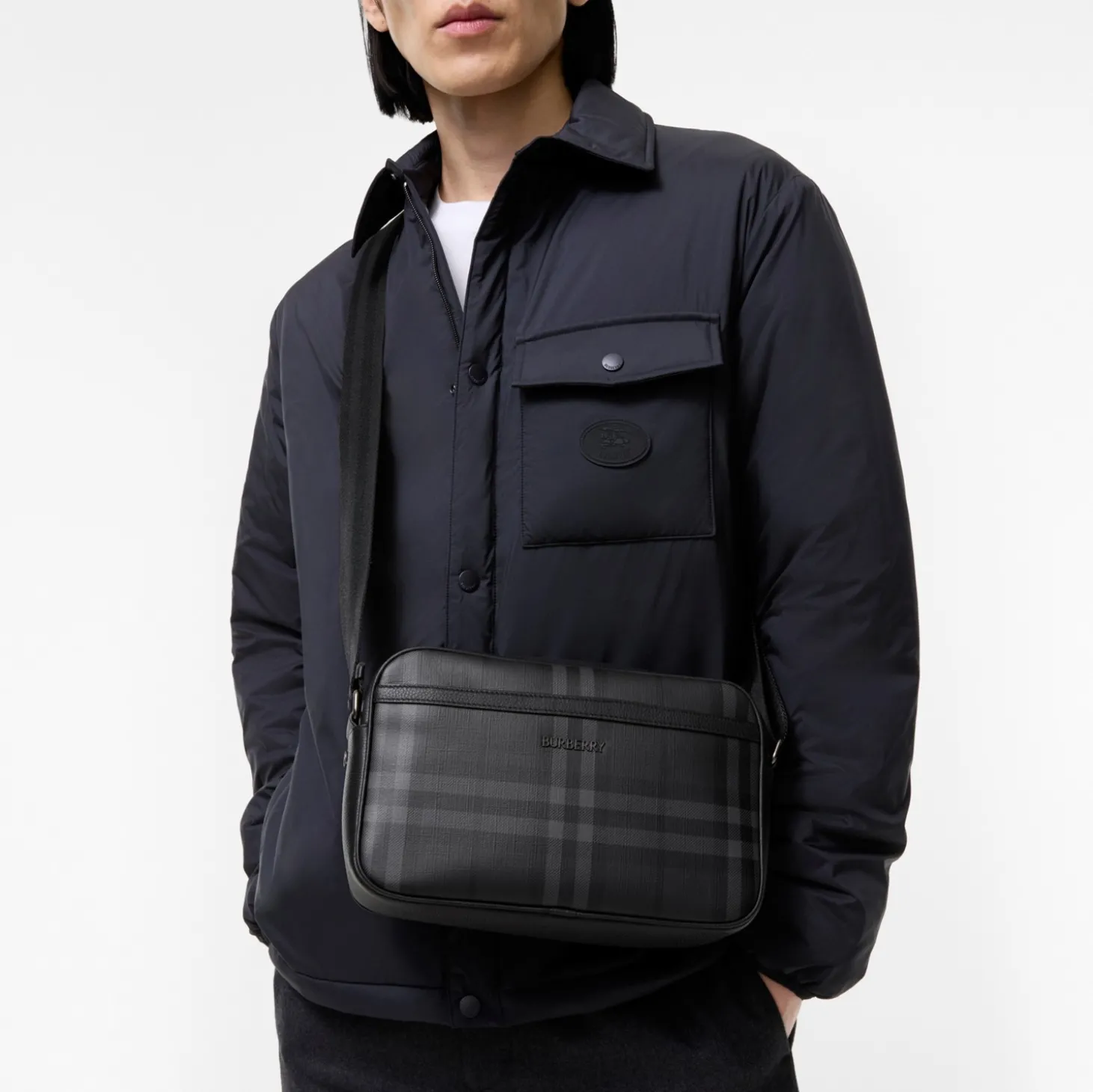 City Check Crossbody Bag