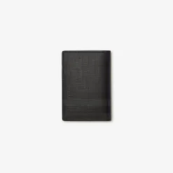 City Check Folding Card Case