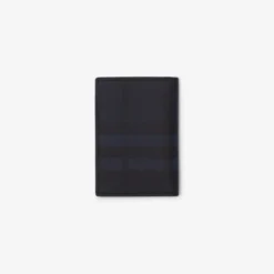 City Check Folding Card Case