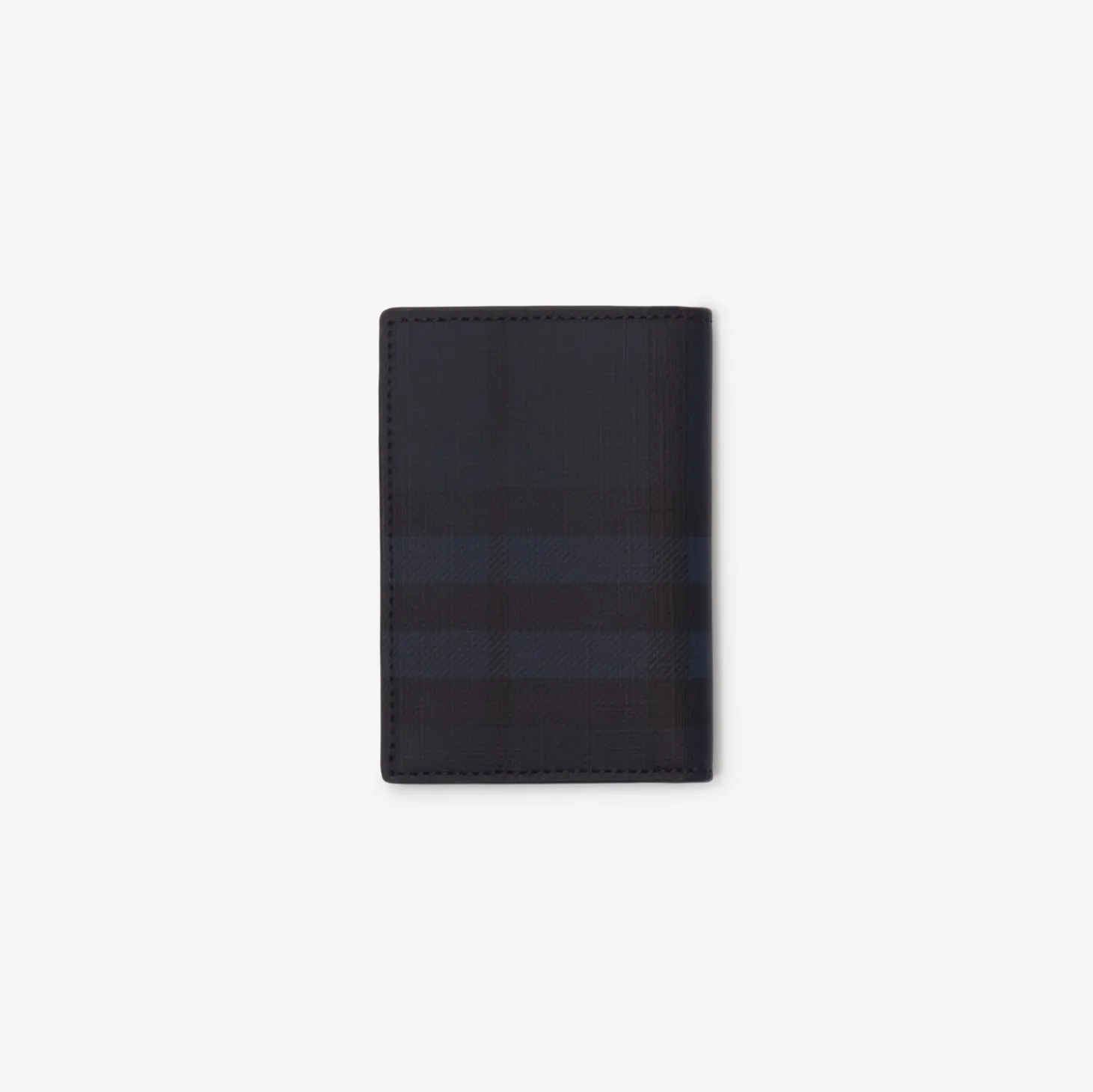 City Check Folding Card Case