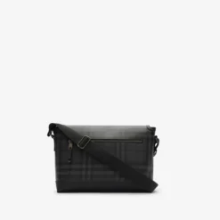 City Check Messenger Bag