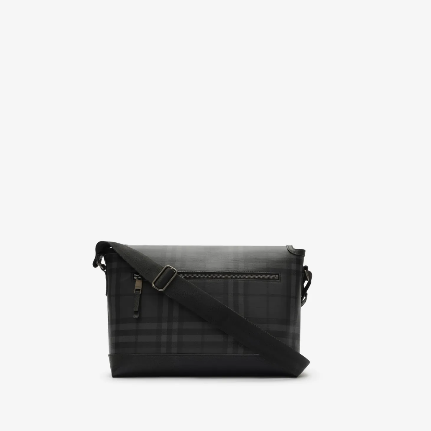 City Check Messenger Bag