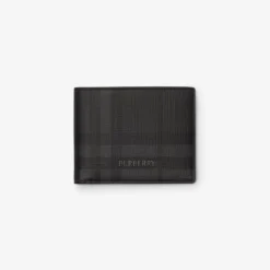 City Check Slim Bifold Wallet