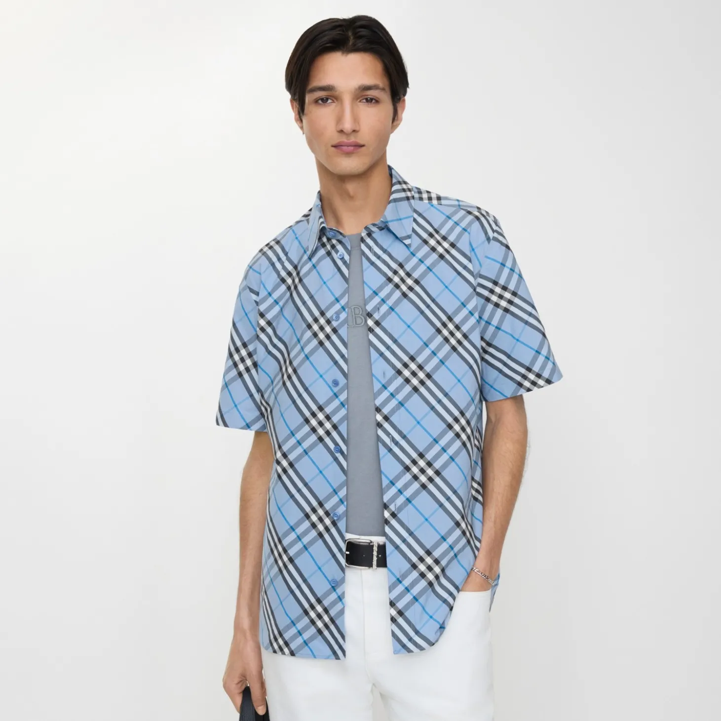 Classic Fit Check Cotton Shirt