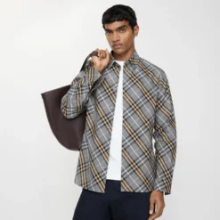 Classic Fit Check Cotton Shirt